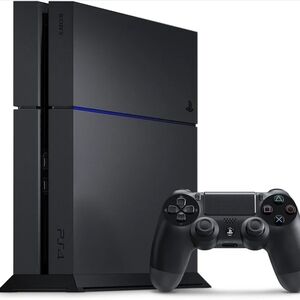 Sony PS4 Slim Console in Black with Matching Controller